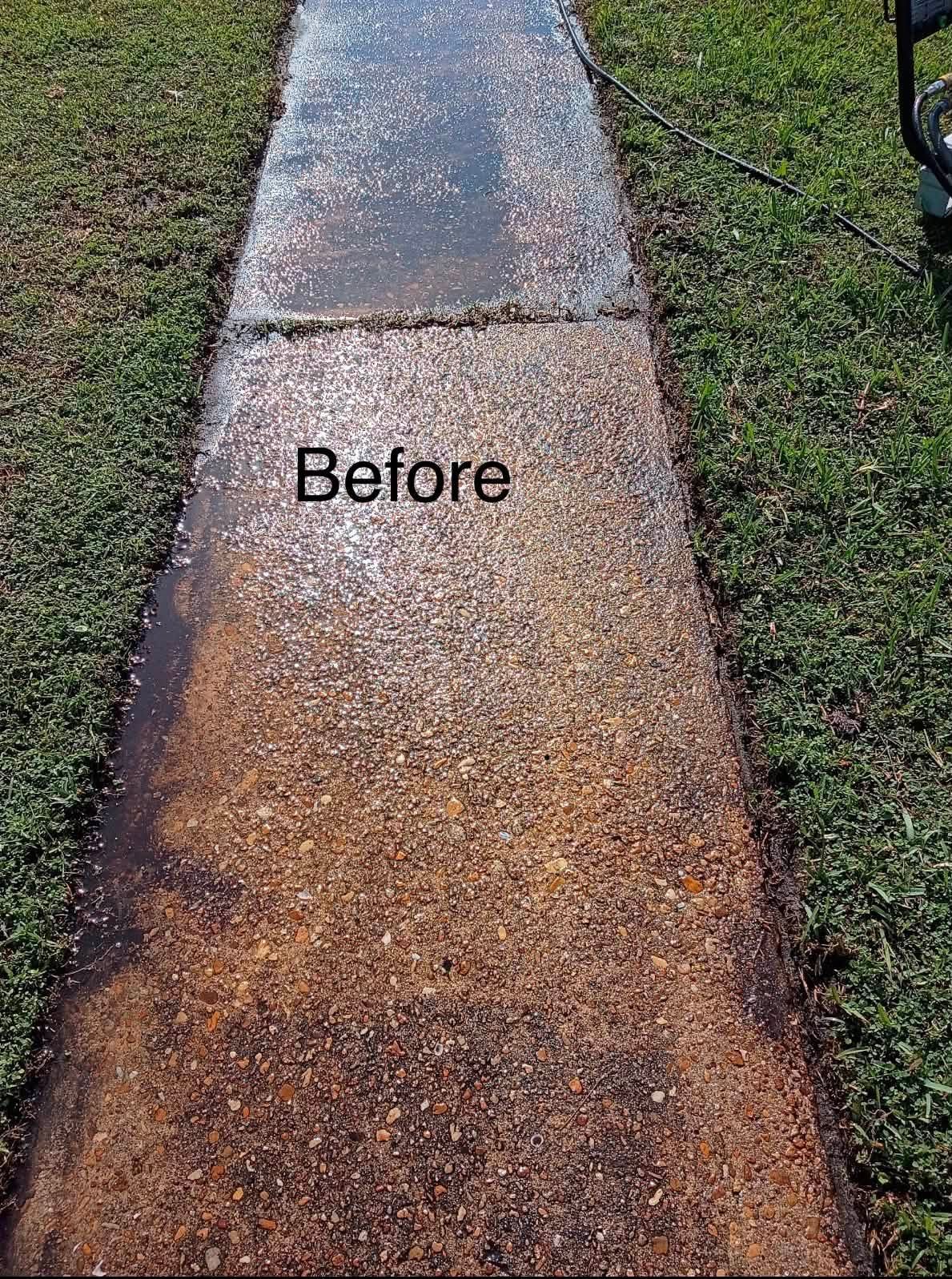 Before and after example - before